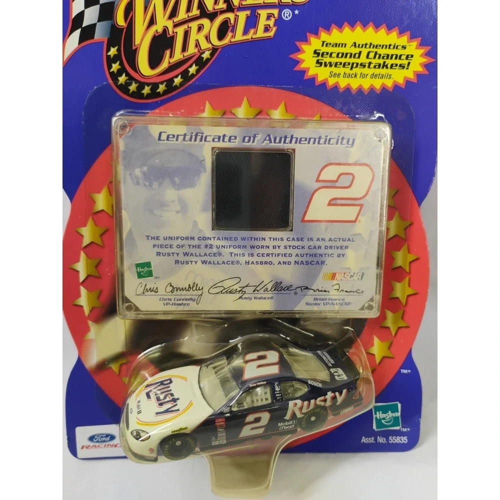 Rusty‎ Wallace 2001 Winners Circle Team Authentics Uniform Fire Suit Rare NASCAR